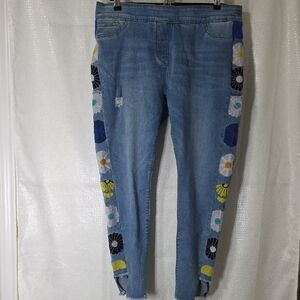 Coco + Carmen Jean with Colorful Floral Accents